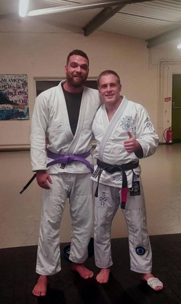 Purple belt · October 24, 2017 · Promoted by Marc Barton
