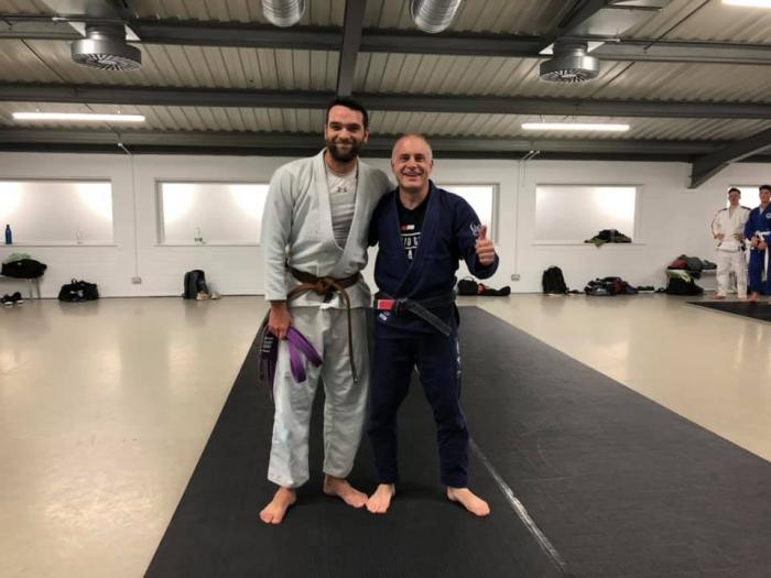 Brown belt · October 11, 2021 · Promoted by Marc Barton