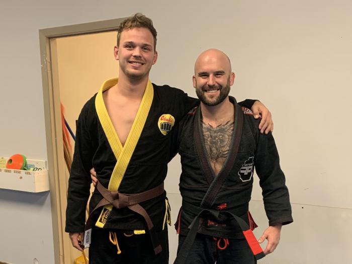 Brown belt · October 26, 2021 · Promoted by Bryan Rumble