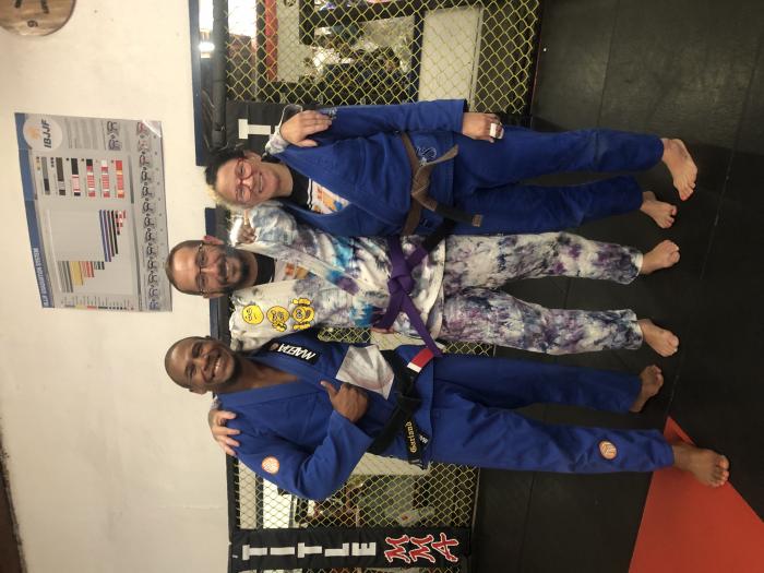 Purple belt · October 23, 2021 · Promoted by Gerald Garland