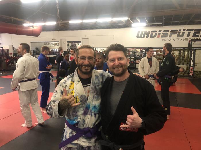 Purple belt · October 23, 2021 · Promoted by Gerald Garland