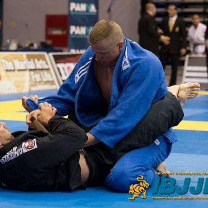 2013 Pan Ams Action Picture- Silver that year at brown belt