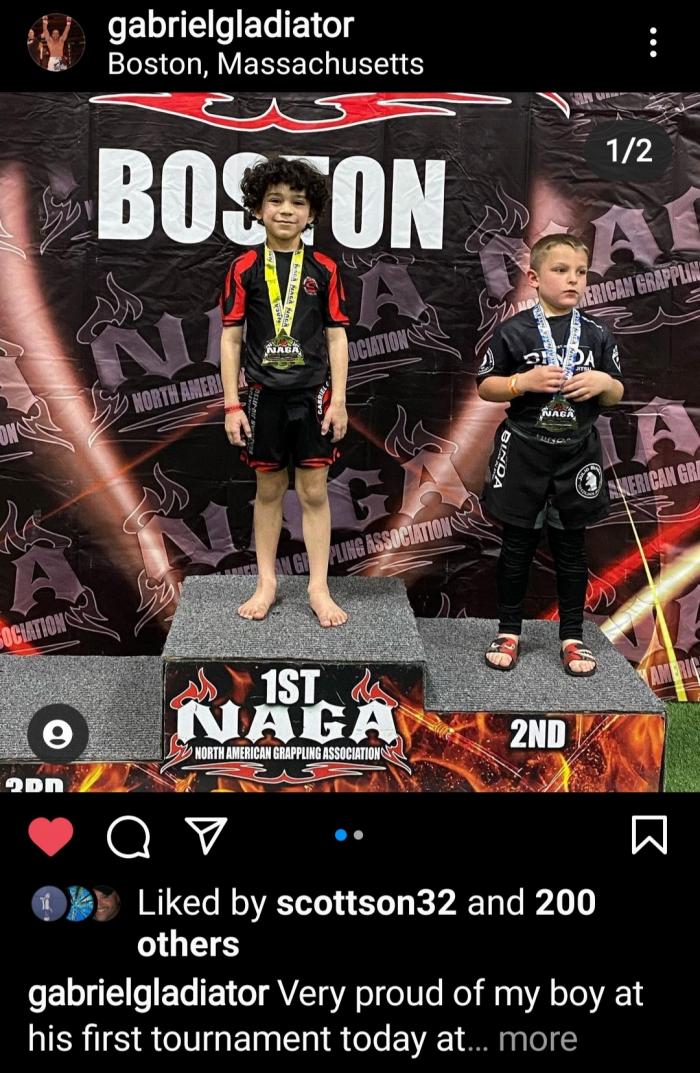 Gray belt · October 23, 2018 · Promoted by Gabriel Gladiator