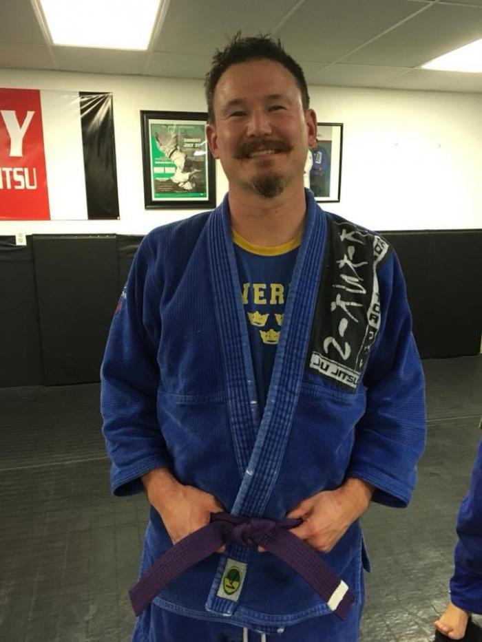 Purple belt · February 21, 2018 · Promoted by William Vandry