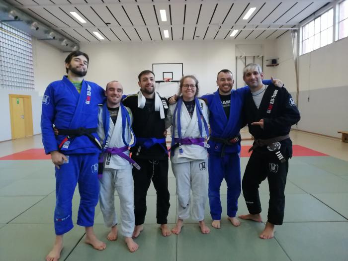Brown belt · October 24, 2021 · Promoted by Oliver Geddes