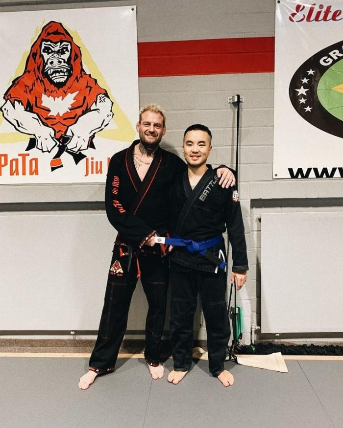 Blue belt · October 25, 2021 · Promoted by Patrick Talmon