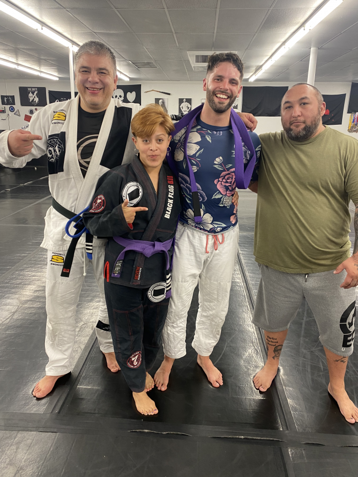 Purple belt · November 2, 2021 · Promoted by Gilbert Olivas