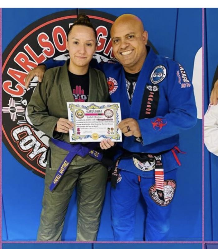 Purple belt · October 31, 2021 · Promoted by Coyote