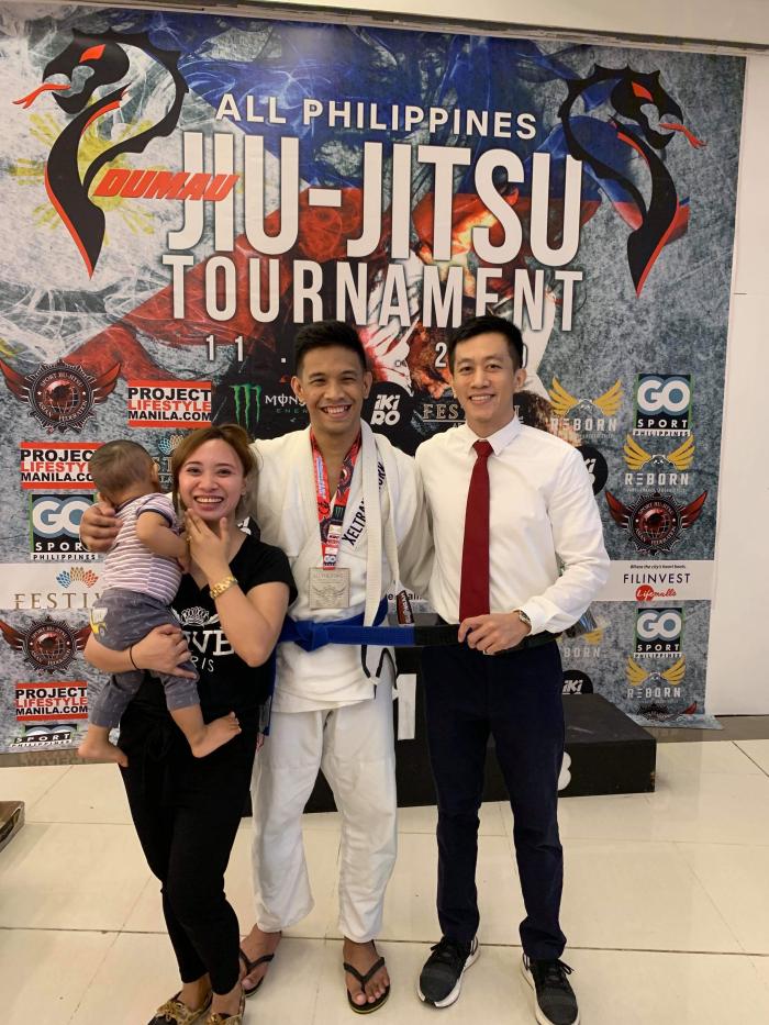 Blue belt · November 23, 2019 · Promoted by Bj Ng