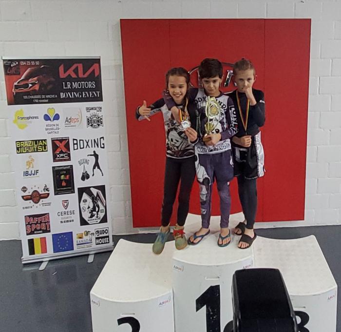 First cup and gold medal.