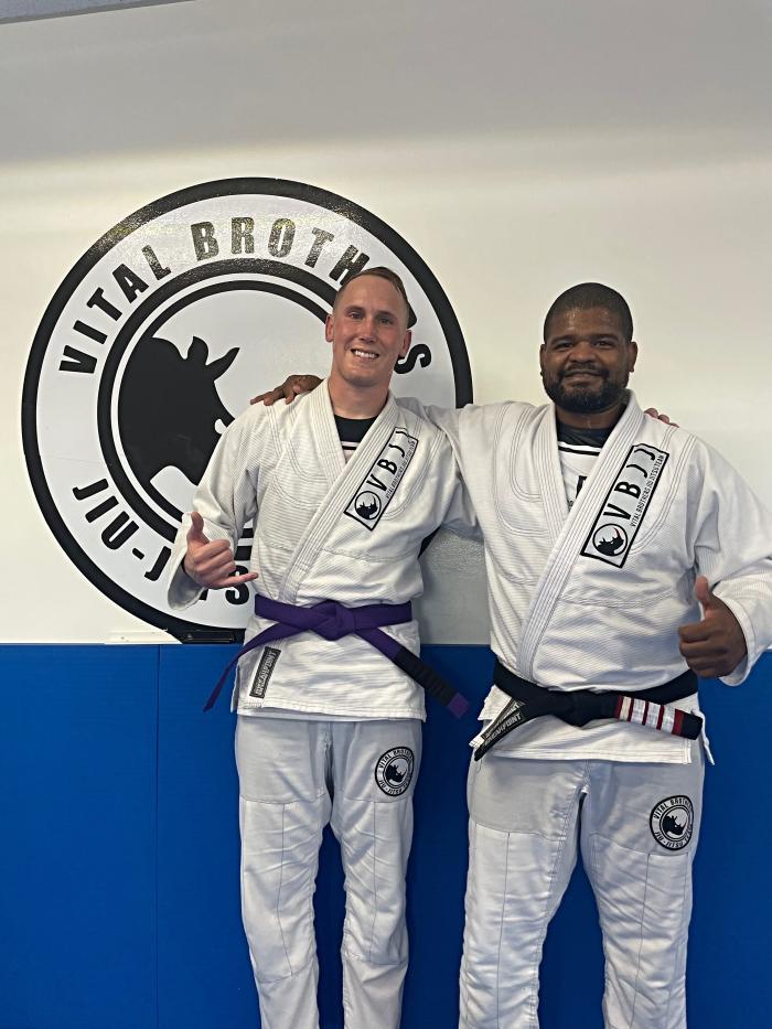 Purple belt · October 10, 2021 · Promoted by Renan Vital