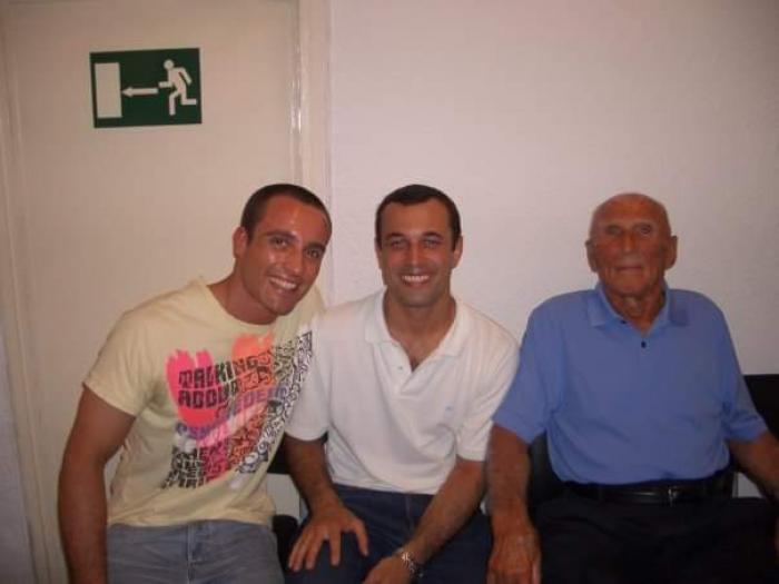 Con Robin y Helio Gracie