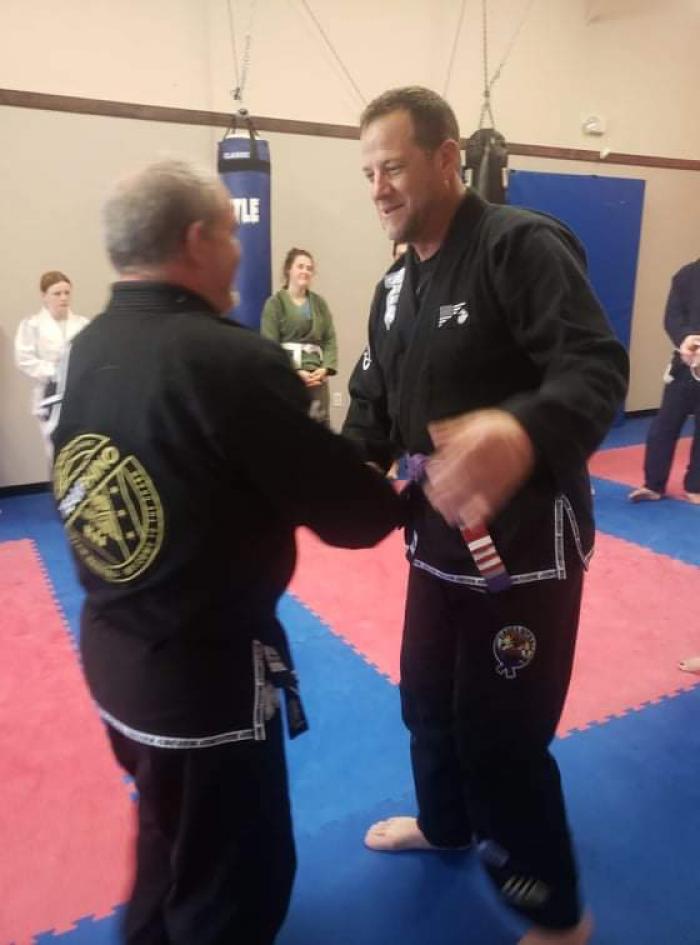 Purple belt · September 25, 2020 · Promoted by Keith Owen
