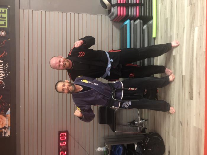 Blue belt · November 9, 2021 · Promoted by Casey Oxendine