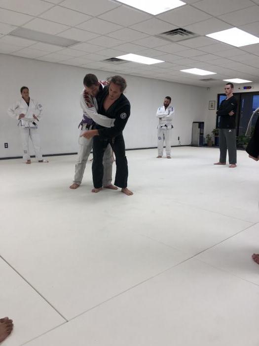 A night teaching some throws. Big hip toss from a belt grip. This has been a strong throw of mine for some time.