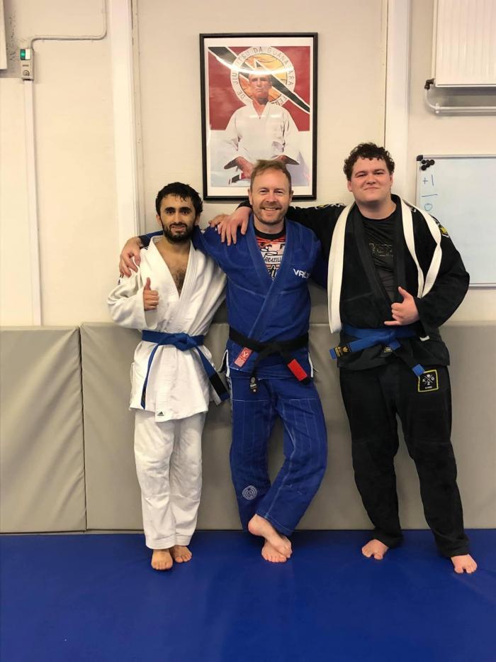 Promotion to blue belt