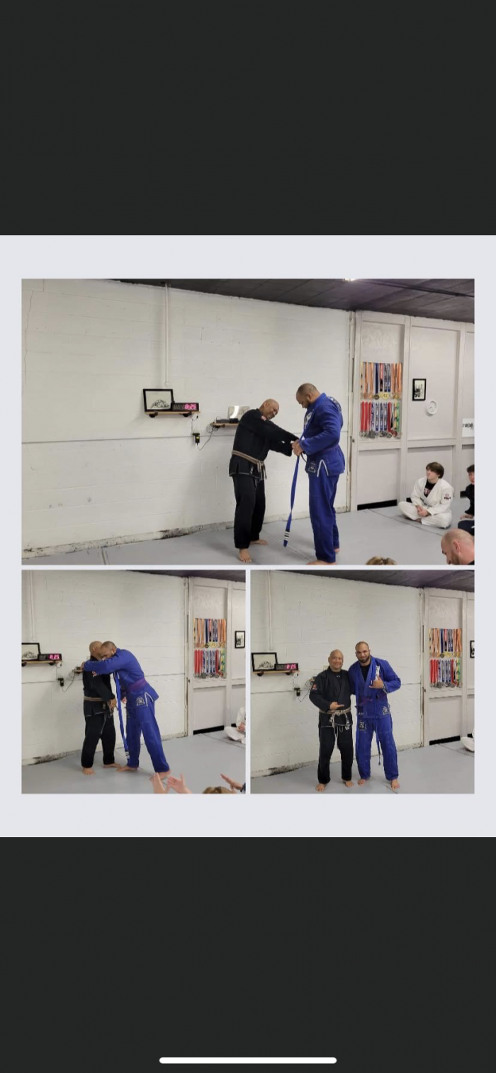 Purple belt · September 21, 2021 · Promoted by Joe Rico