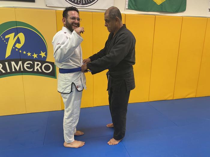 Blue belt · August 25, 2021 · Promoted by Joe Solorio