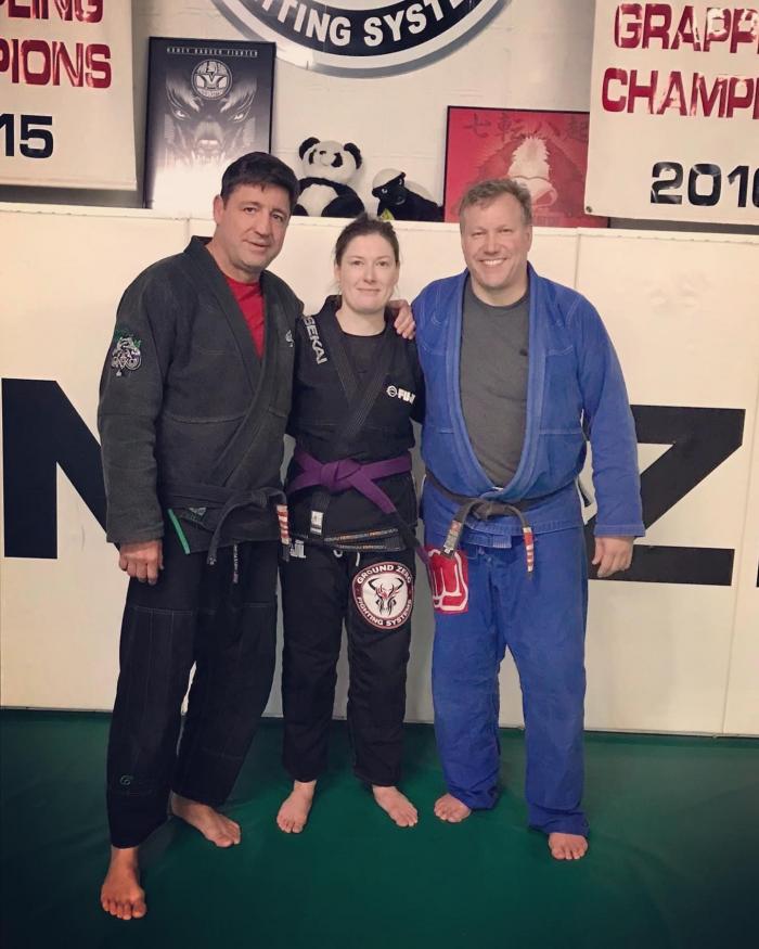 Purple belt · November 13, 2021 · Promoted by Ashley Lockwood