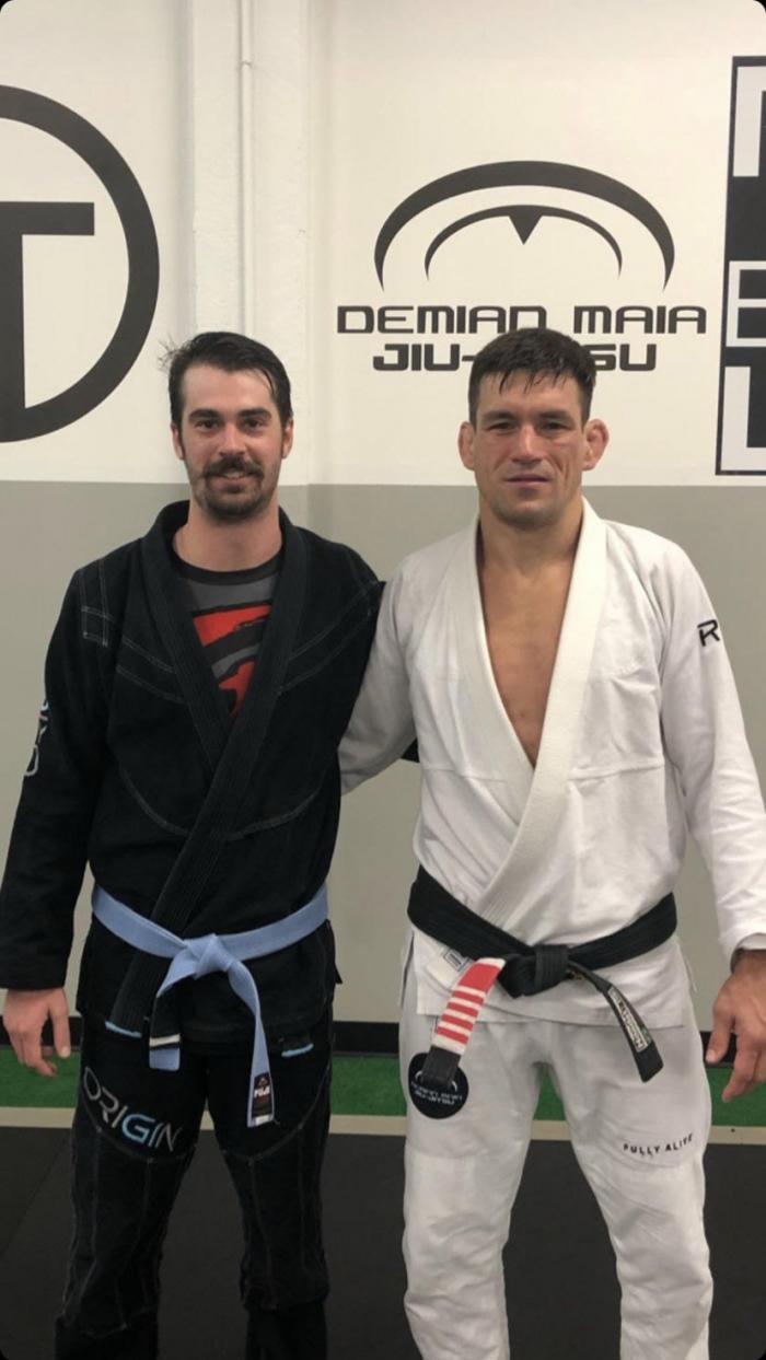 Blue belt · August 1, 2018 · Promoted by Mark Turner