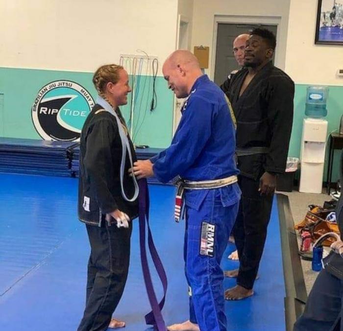 Purple belt · July 22, 2021 · Promoted by Jeff Mitchell