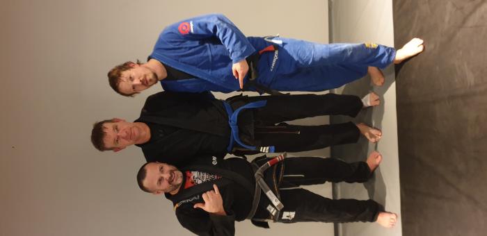 Blue belt · August 12, 2018 · Promoted by Steven Antoniou