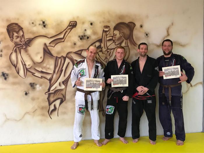 Brown belt · January 15, 2017 · Promoted by Dirk Dechant