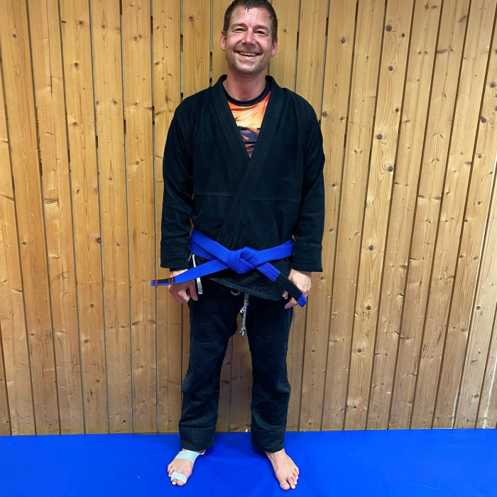 Blue belt · September 20, 2020 · Promoted by Marcus Johansson
