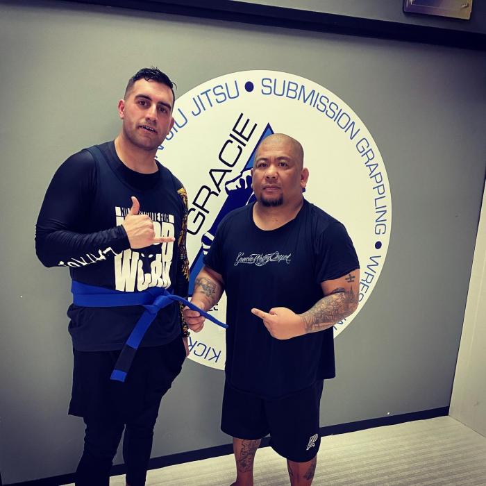 Blue belt · February 22, 2021 · Promoted by Wricksta