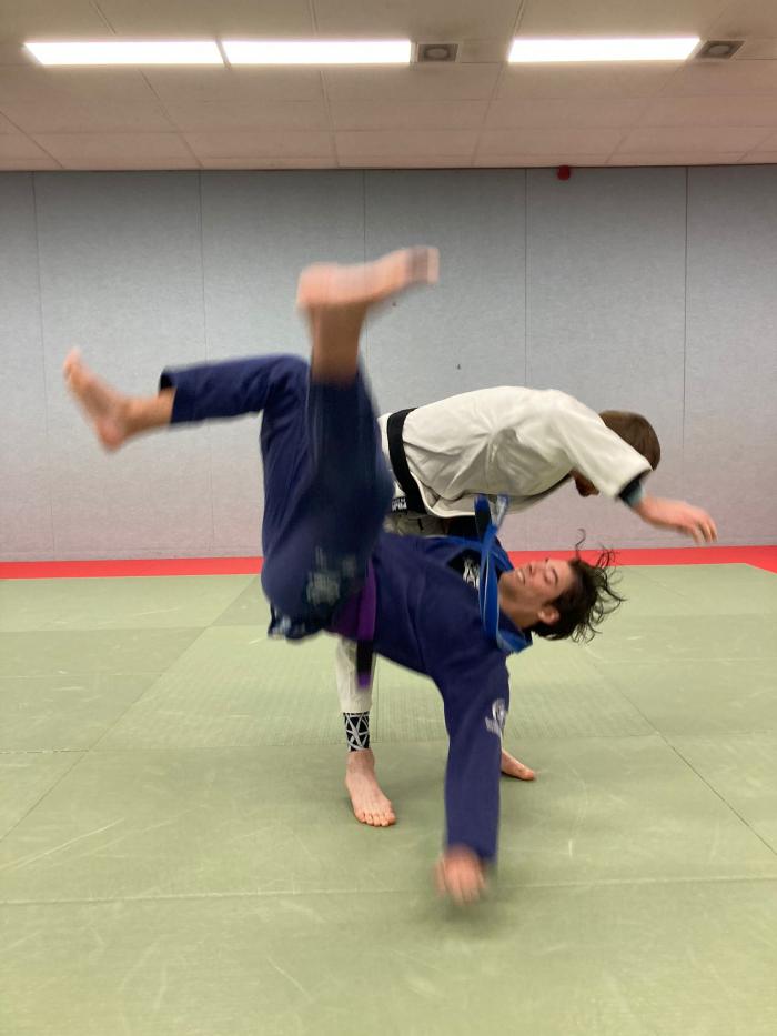 Flying into my purple belt era