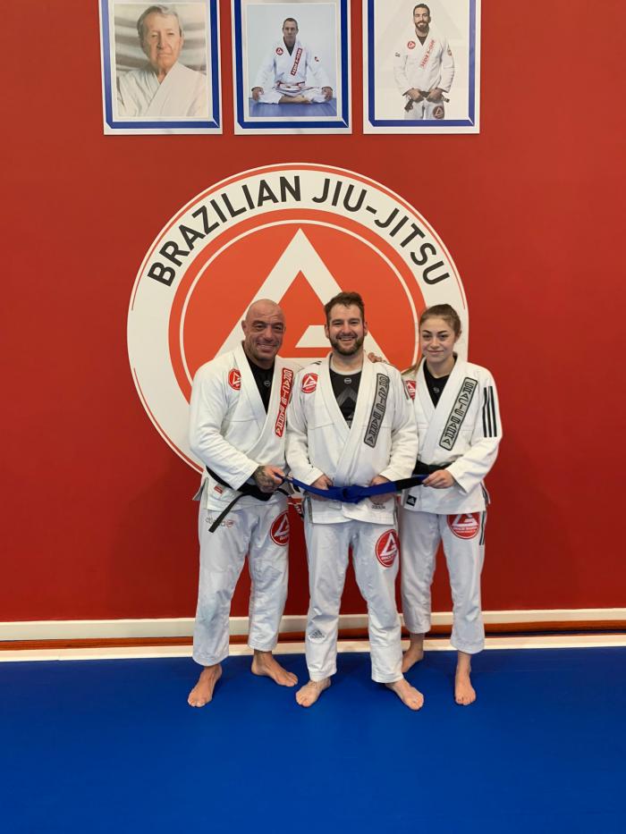 Blue belt · November 18, 2021 · Promoted by Dave Hale