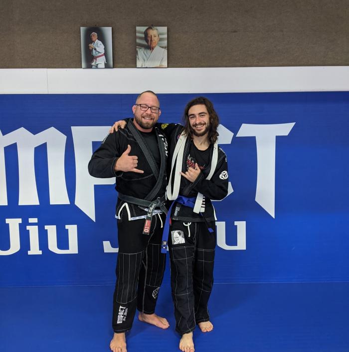 Blue belt · October 2, 2021 · Promoted by Nick Gilardi