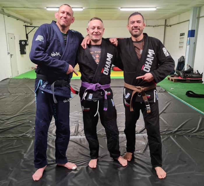Purple belt · November 20, 2021 · Promoted by Jan Henning Bode