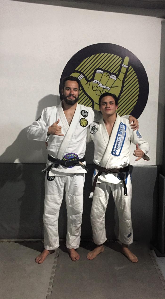 Brown belt · September 21, 2017 · Promoted by Juan Miguel Iturralde