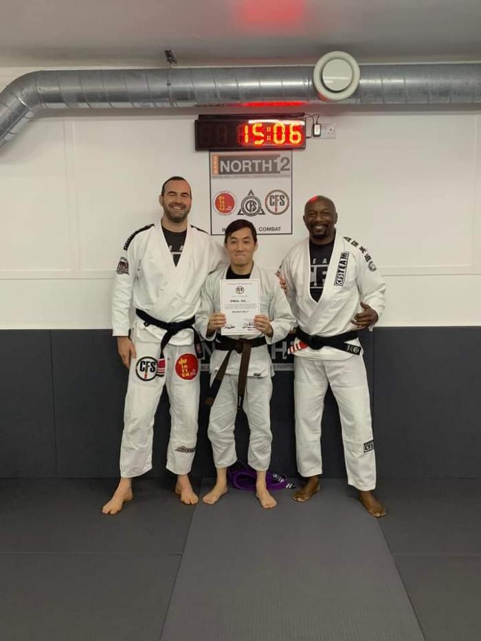 Brown belt · November 20, 2021 · Promoted by Martyn Cahill