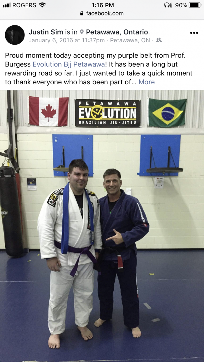 Purple Belt Promotion