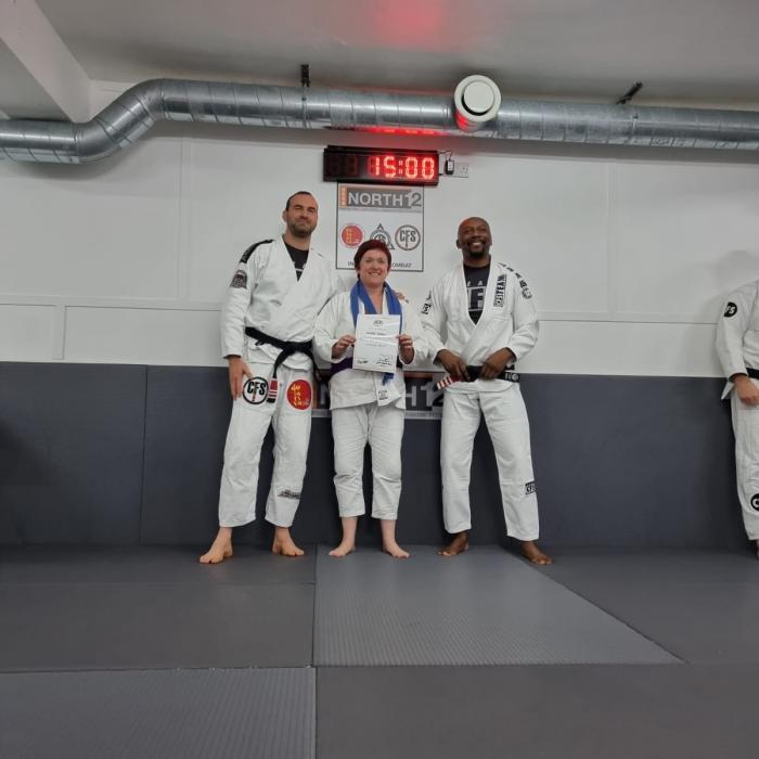 Purple belt · November 20, 2021 · Promoted by Martyn Cahill