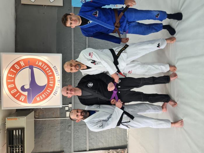 Purple belt · November 21, 2021 · Promoted by John Barlow