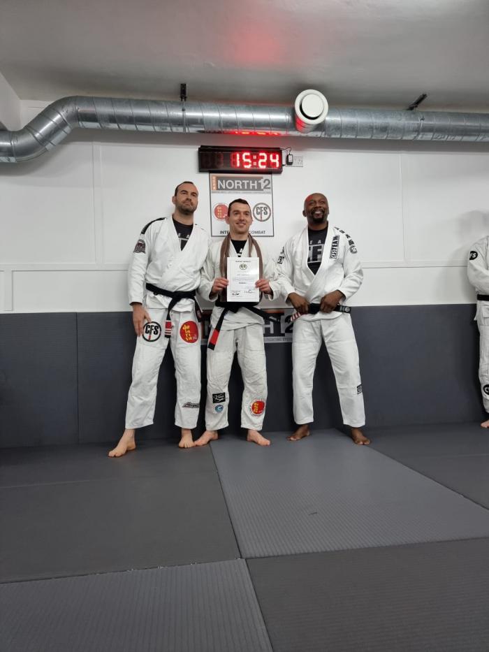 Black belt · November 20, 2021 · Promoted by Martyn Cahill