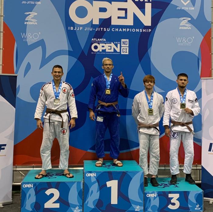 I’m proud to be on the same podium as these guys!
