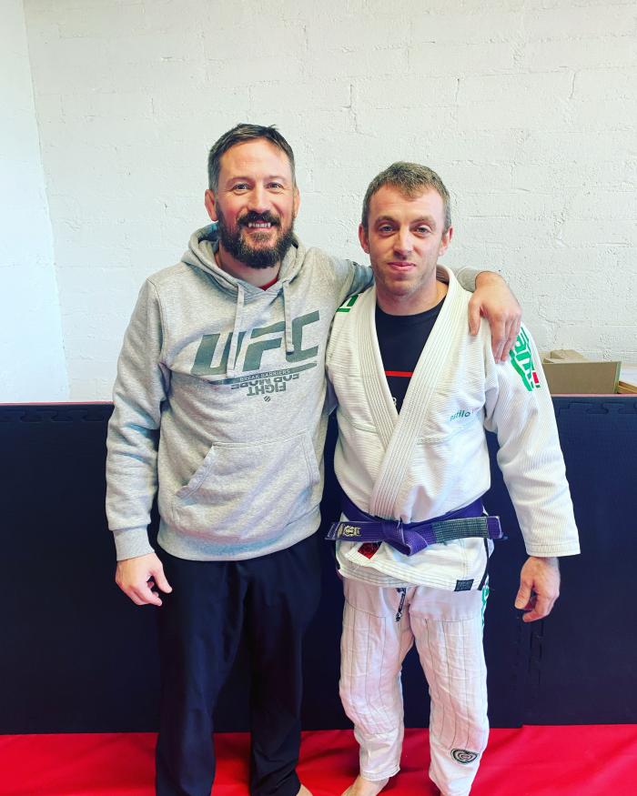 Purple belt · November 21, 2021 · Promoted by Pj Lucey