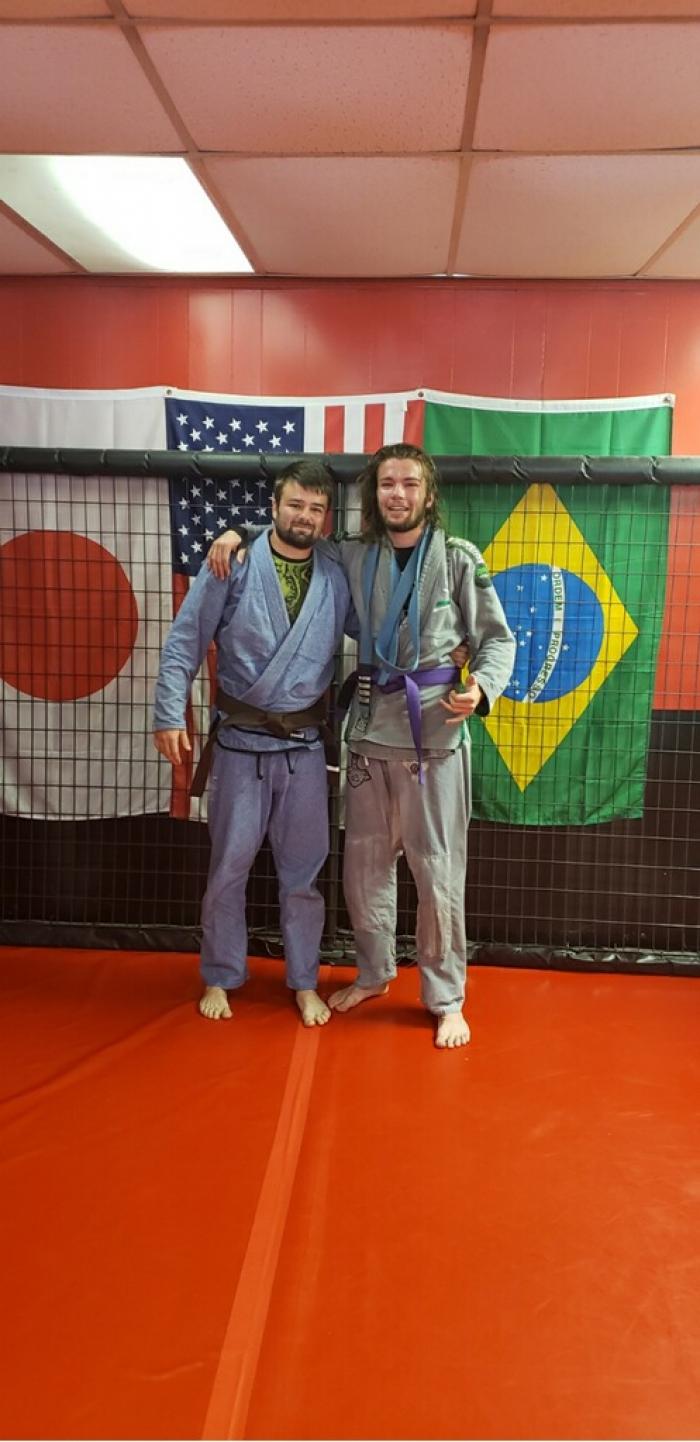 Purple belt · October 16, 2021 · Promoted by Scott white