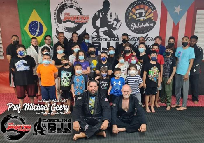 Prof. Michael Geery's first visit