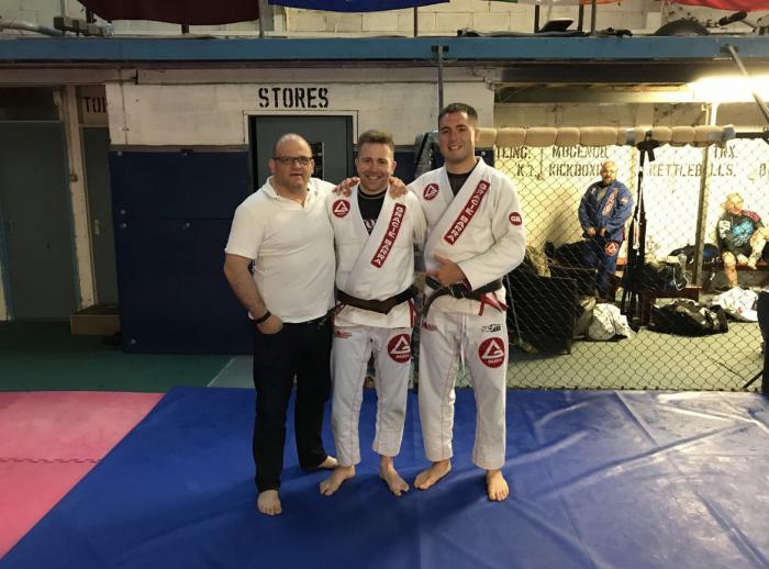 Brown belt · July 17, 2017 · Promoted by Chris bowe