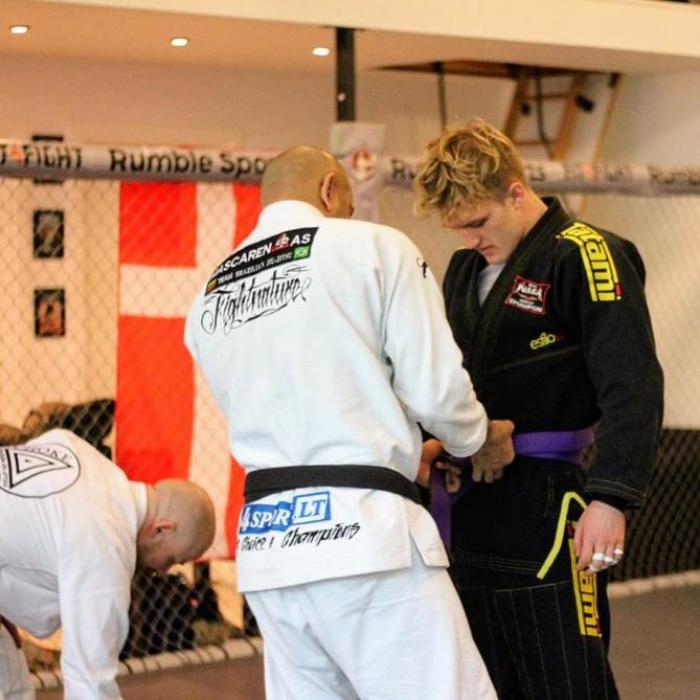 Purple belt · November 28, 2021 · Promoted by Iran Mascarenhas
