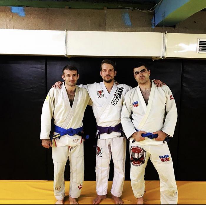 Blue belt · July 30, 2017 · Promoted by Semen Yacenko