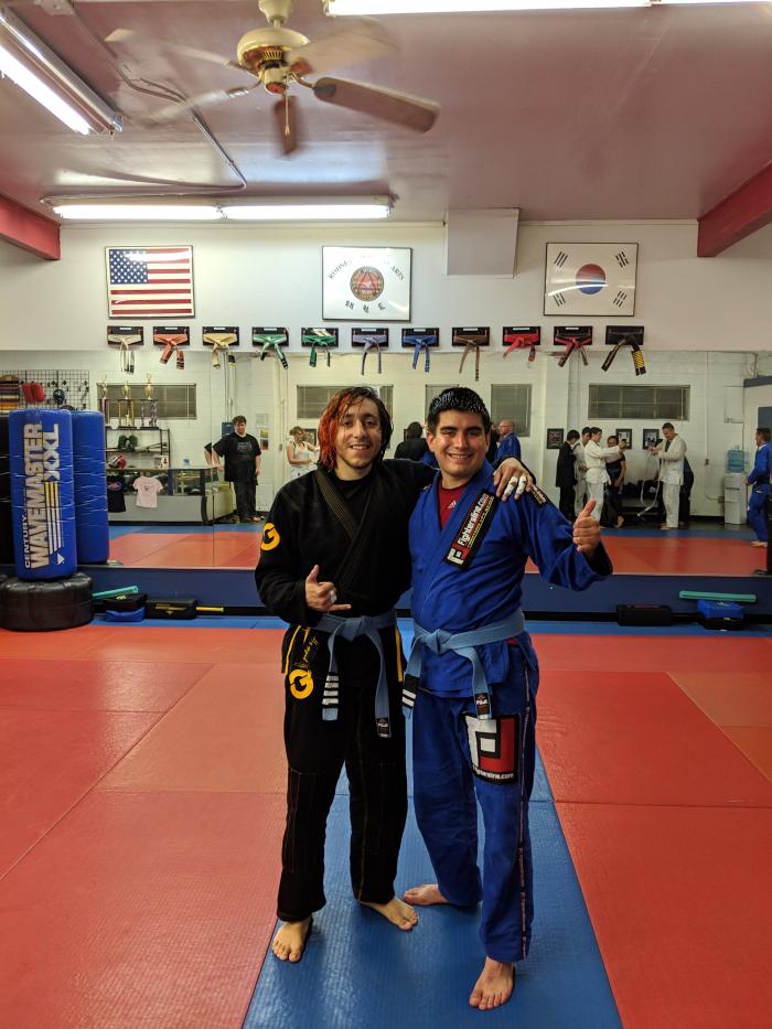 Blue belt · August 9, 2018 · Promoted by Steve Rodness
