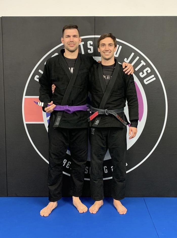 Purple Belt 3rd Stripe - Prof. Mario Hudelist