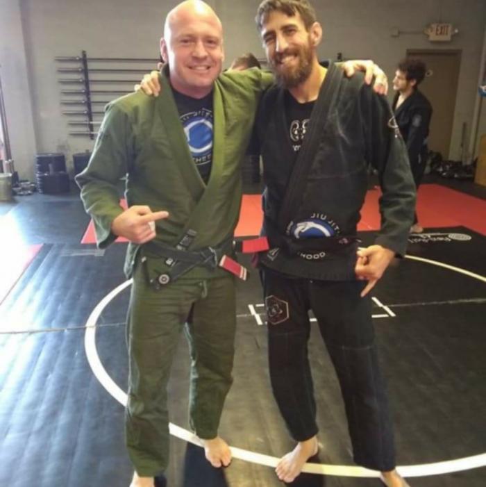 The Great Randy (Adam) Stacey on the day I got my black belt November 16, 2019