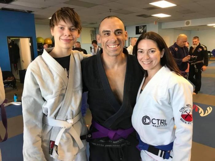 Purple belt · November 25, 2017 · Promoted by Paul Nava